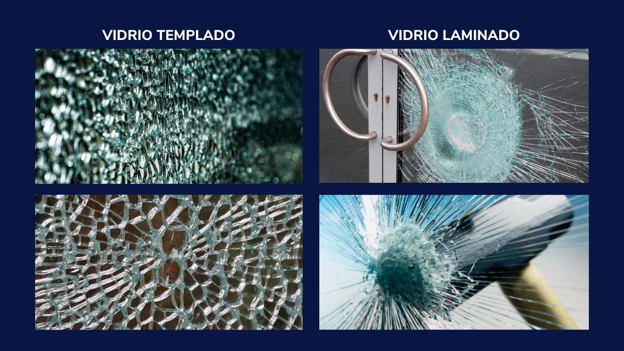 Cristel diferencia cristal templado vs laminado