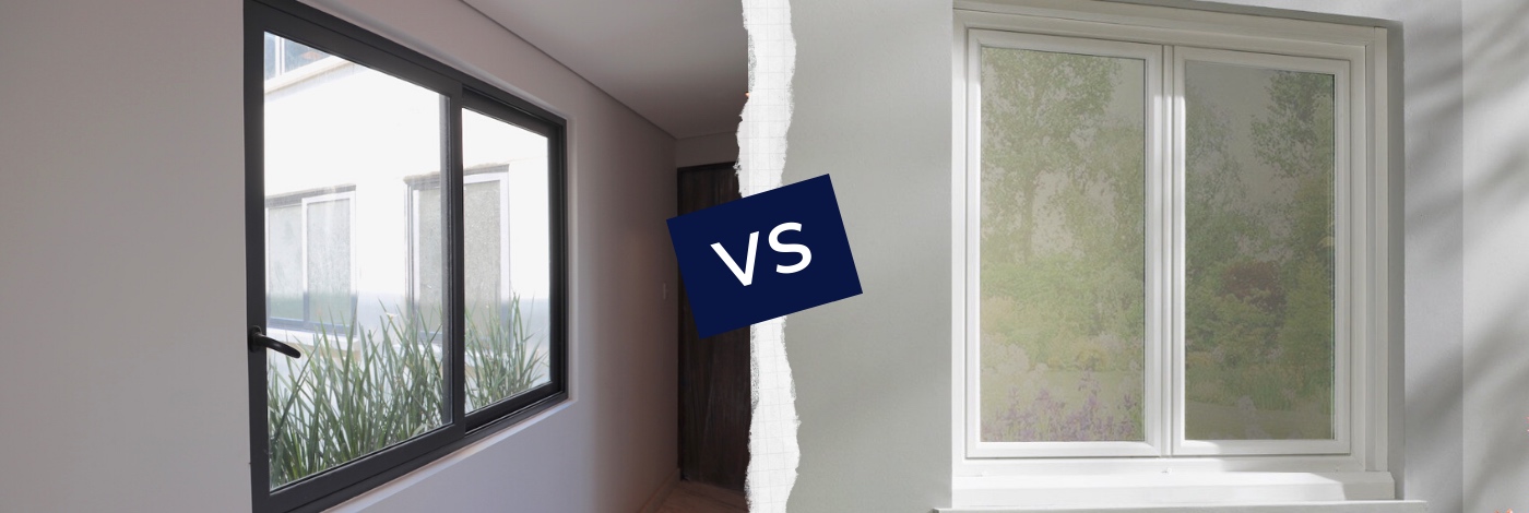 Canceles de aluminio vs. PVC: ¿cuál es la mejor opción?￼